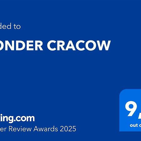 Wonder Cracow Lejlighed Kraków Eksteriør billede